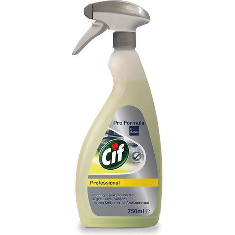 Cif Pro detergente sgrassante concentrato per cucina spray 750ml CIF PRO FORMULA