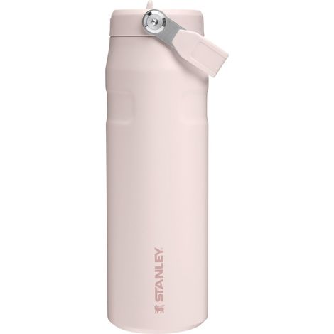 Stanley 1913 Flip Straw 2.0 Borraccia Con Cannuccia 0.7L - 10 Ore Di Freddo - 2 Giorni Di Freddo - Acciaio Inossidabile - Senza BPA - A Prova di Perdite - Lavabile In Lavastoviglie - Rose Quartz (1/5)