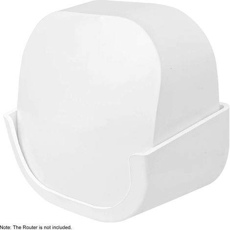Support mural sans vis pour routeurs WiFi eero 6, adhésif puissant pour une installation facile sans outils ni perçage. (1/5)
