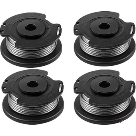 Packung mit 4 Spulen Schneidfaden für Bosch Easygrasscut 23, 26, 18, 18-230 Freischneider