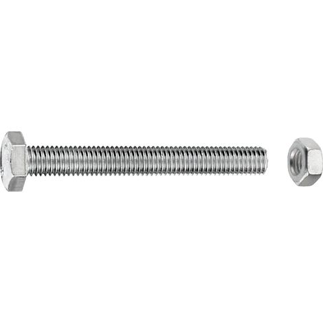 Connex Sechskantschrauben M10 x 30 mm, 75 Stück Sechskantschrauben (1/2)