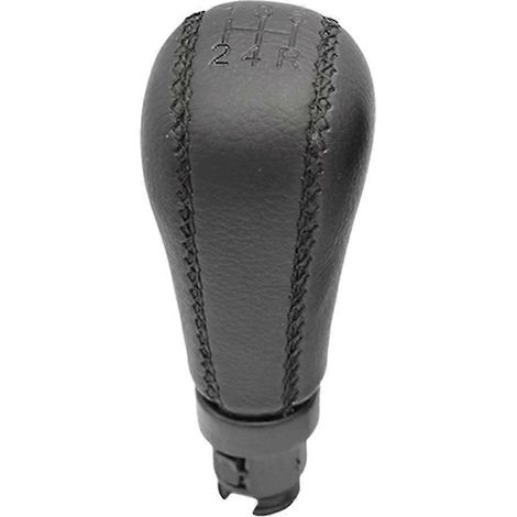 Pommeau de levier de vitesses en cuir PU pour Volvo S60 S80 V70 XC70, accessoires de boîte manuelle, 5 vitesses (1/4)