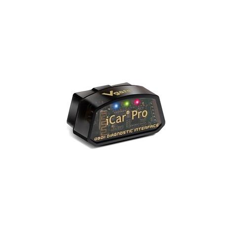 Interface de diagnostic automobile iCar Pro 4.0, module de diagnostic automobile OBD2 multimarque iCar Pro, compatible avec le Wi-Fi, Android et iOS, OUYLAF, noir (1/5)