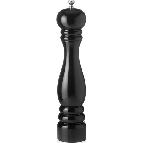 Moulin à poivre H 30 cm noir brillant bois CLASSIC MILL - Was Germany