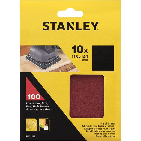 10 feuilles de papier de verre sans perçage STY-STA31155-XJ (1/2)