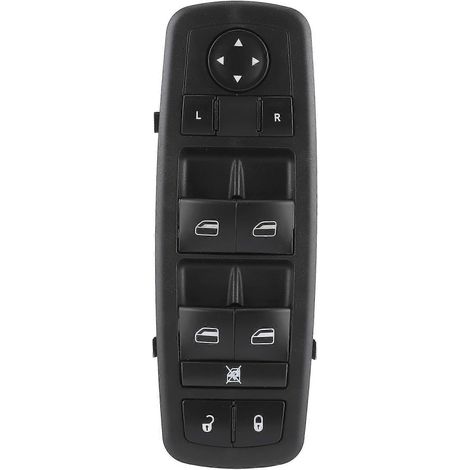 Elektrischer Fensterheberschalter vorne links 68039999AA, mattschwarzer Knopf, passend für Dodge Grand Caravan/Journey (1/5)