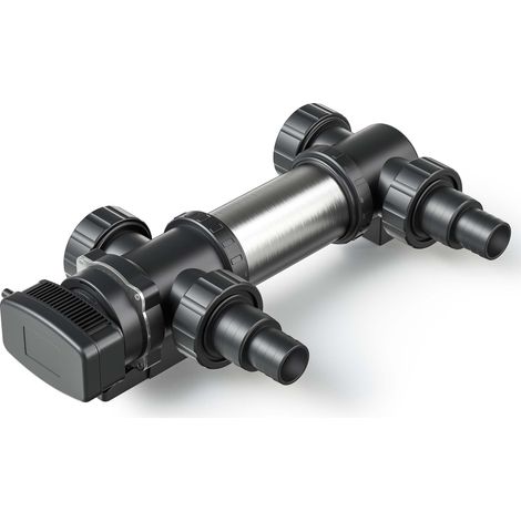 Sunsun – Stérilisateur UVC pour bassin – Débit max. 5000 l/h – Lampe UV-C 24W – Boîtier inox – Élimine algues et bactéries – Installation facile