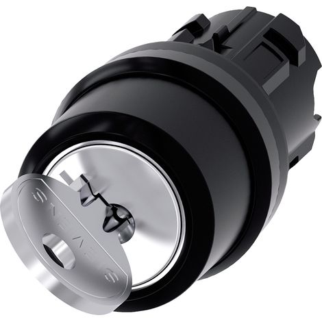 Siemens SIRIUS ACT Schlüsselschalter schwarz 22 mm (1/3)