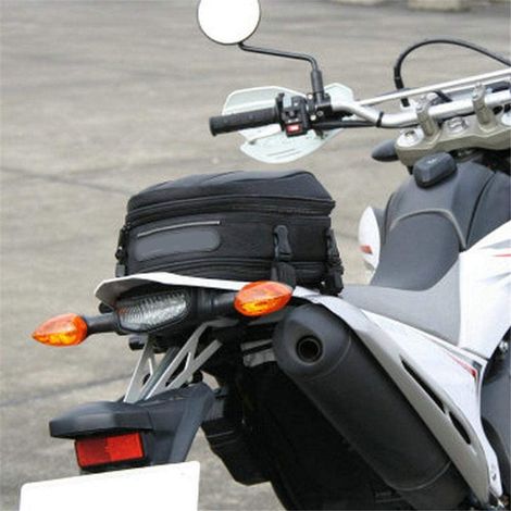 Sacoche arrière pour moto, sacoche de selle arrière, sacoche de selle pour moto (1/4)
