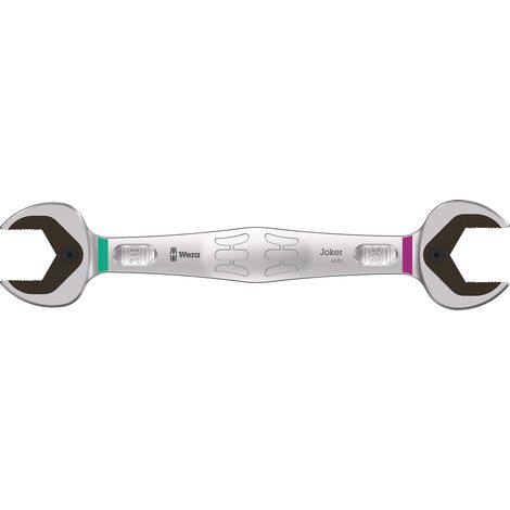 Wera 05020264001 6002 Chiave Joker a forchetta doppia, 30 - 32 x 35 mm