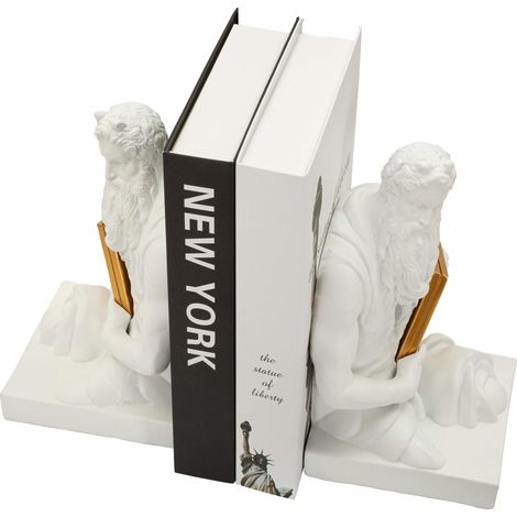 Faropa, Statua Statua Fermalibro, Bianco (1/5)