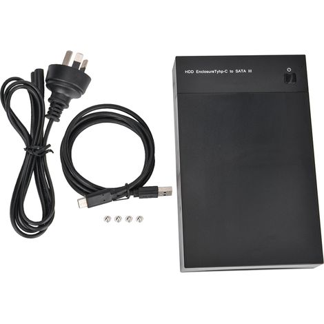 Boîtier Universel pour Disque Dur 2.5/3.5" SATA HDD/SSD 10Gbps - Alimentation 100-240V (1/5)