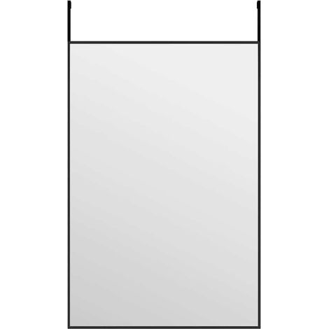 Maison Exclusive - Specchio da Porta Nero 40x60 cm in Vetro e Alluminio (1/4)