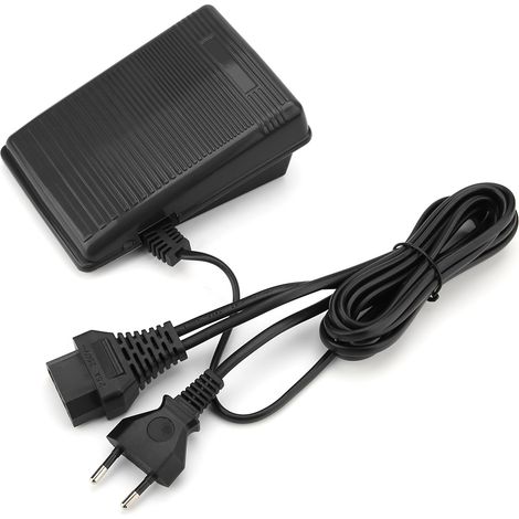Pédale de commande momentanée pour machine à coudre, pièces détachées pour machine à coudre, prise UE 220 V