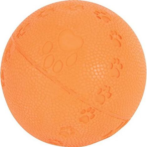 Balle Zolux Chien 6cm Orange - Jouet Résistant (1/4)