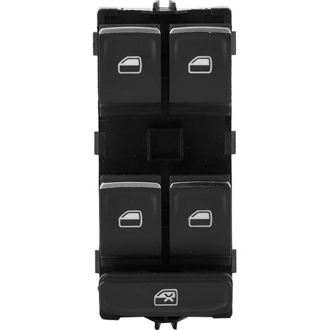 Commutateur principal de fenêtre 5G0959857C 5GG959857A, bouton de commande du levier de commande de lève-gl e pour fenêtre de voiture pour GTI 7 B8 commande lève vitre 7 (1/5)