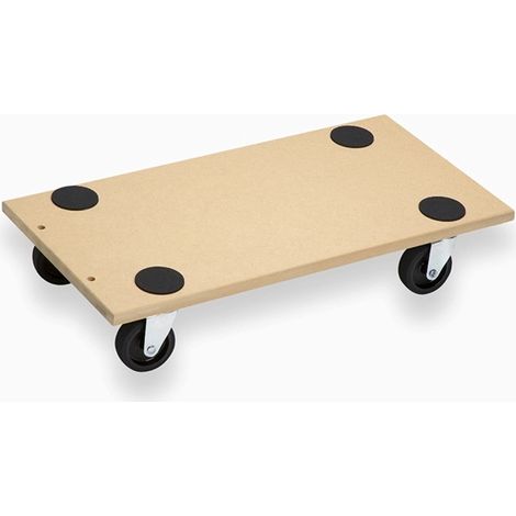 Piattaforma con ruote MDF Capacità di carico (max.): 200 kg Meister Werkzeuge 0820040