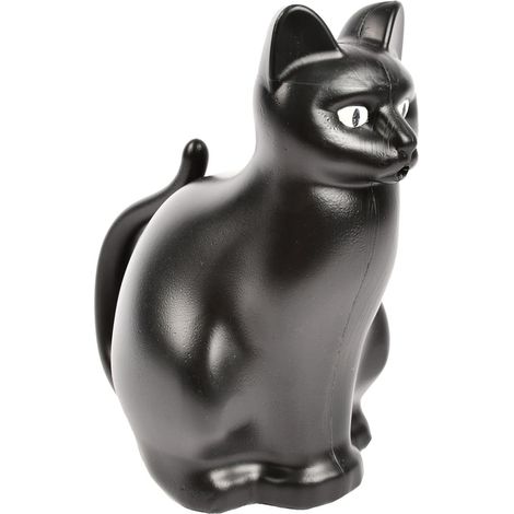 Esschert Design Gießkanne Katze L Schwarz 3 Liter - Kunststoff (1/4)