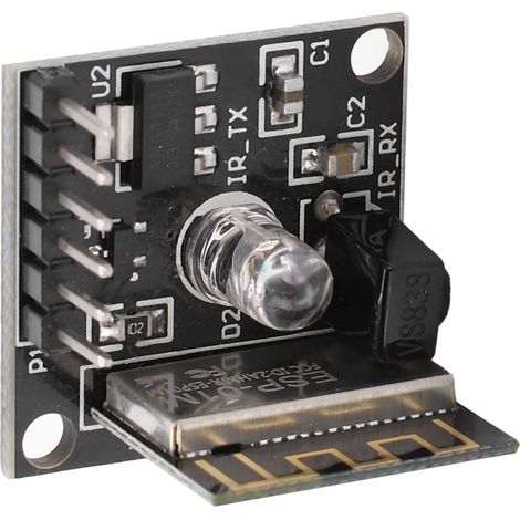 Module WiFi ESP8285 Carte de Développement Émetteur-Récepteur Infrarouge Télécommande IR Apprentissage 5V DC (1/5)