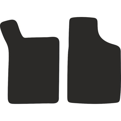 Tapis de sol avant basiques en velours pour : Renault 21 berline (1986-1996)