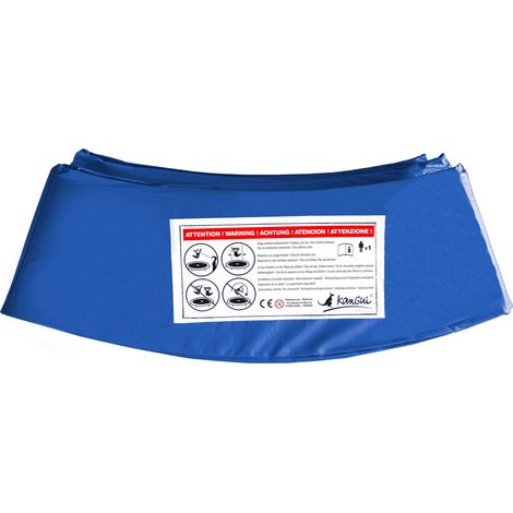 KANGUI Coussin de protection bleu Ø250cm pour trampoline