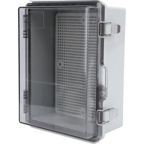 Boîte de Jonction électrique Boîte de Connexion électrique IP67 Résistante à L'eau pour une Utilisation en Extérieur et dans des Environnements à Forte humidité, avec Plaque de Montage pour (1/5)