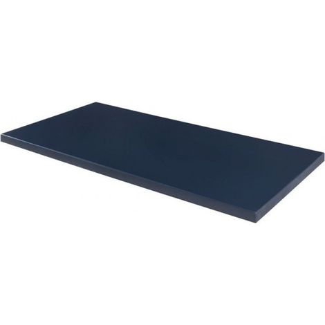 Plateau meuble sous vasque en bois - Bleu - L 90,4 x P 46,1 cm - Aurore Blue - Livraison gratuite (1/3)
