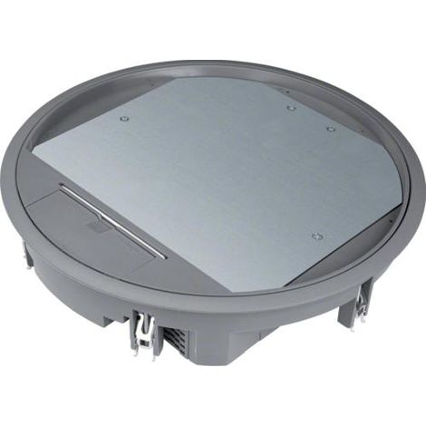 Boîte sol 24 mod.12mm grise - GOULOTTE INSTALLATIO HAGER VR12127011