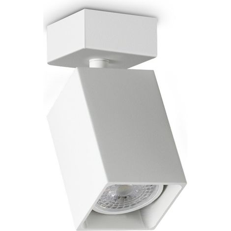 Ideal Lux DYNAMITE Spot carré simple blanc 1x GU10