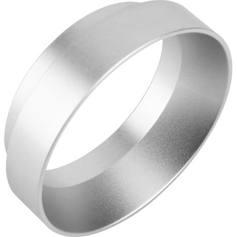 Dosiertrichter aus Aluminium mit magnetischem Dosierring für Kaffeemaschinen, silberfarben, 58 mm (1/5)