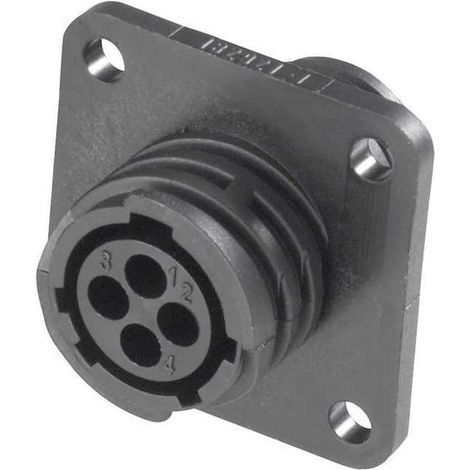 Connettore CPC maschio porta femmina 4 vie da pannello