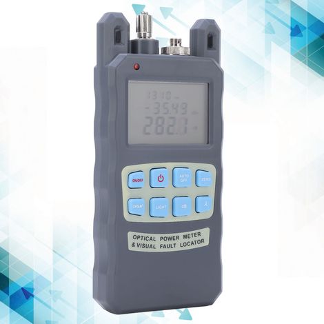 DXP-30D Gris Slim Tout-en-un Wattmètre optique de haute précision avec source de lumière rouge, instrument de détection des défauts de dégradation optique, stylo de transmission de lumière 10 MW (1/5)
