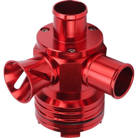 Universelles rotes Aluminium-Überdruckventil, Kfz-Zubehör für 1,8T/2,7L Twin-Turbo-Motoren (1/5)