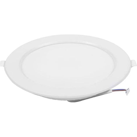 Spot LED encastrable 18W 6 pouces, lumière blanche 6500K, plafonnier économique pour maison, hôtel, centre commercial (1/5)