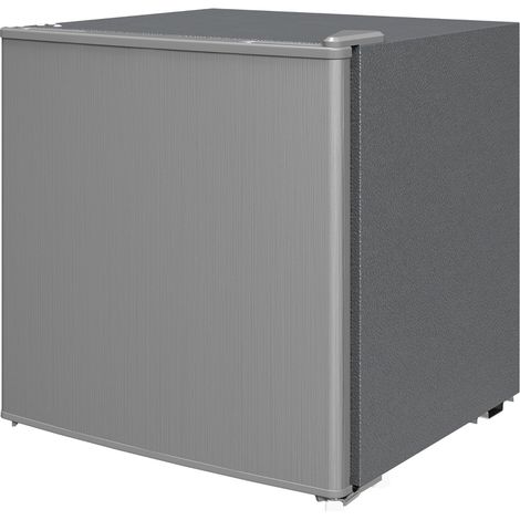 Mini-congélateur de 35 litres. Boîte congélatrice électrique, montée indépendamment du corps principal. Consommation électrique : 161 watts. Mini-congélateur de 47 x 44,2 x 48,8 cm. Couleur gris. (1/2)