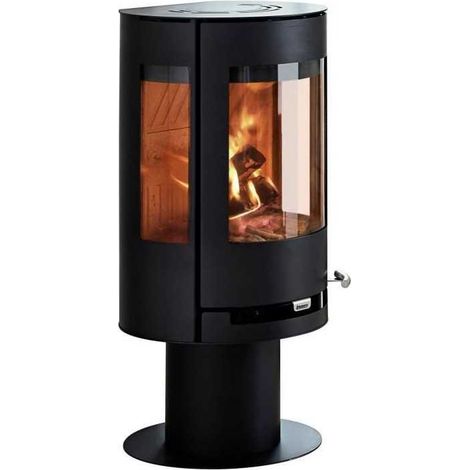 Aduro 9.3 Kaminofen schwarz auf Sockel 6 kW (1/3)