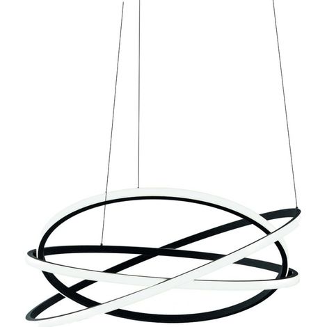 Lustre moderne gea luce atia sm n led suspension aluminium silicone