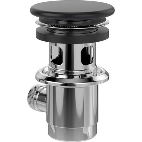 Villeroy & Boch - Ablaufgarnitur für Waschtisch, Pure Black 683600R7
