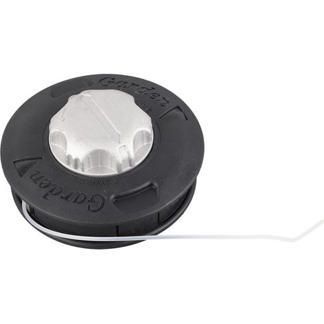 Tête de coupe-bordures en alliage d'aluminium et plastique, accessoire universel pour tondeuse à gazon et jardin. (1/5)