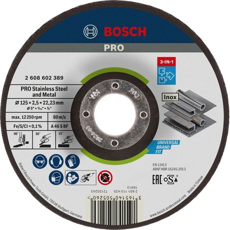 Bosch Accessories  2608602389 Trennscheibe gekröpft 125 mm 1 St. Metall (1/5)