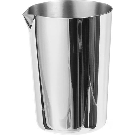 Inox Acier Cocktail Mélange Verre 17Oz/500Ml Tasses Argent Mixeur Vin Mixage Mélange Tasse Outils pour Bar Accueil (1/5)