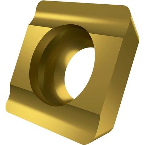 Fräswendeschneidplatte ISO SDEX 090308FN-74:M8330 D.4,4mm PVD beschichtet Gold (1/2)