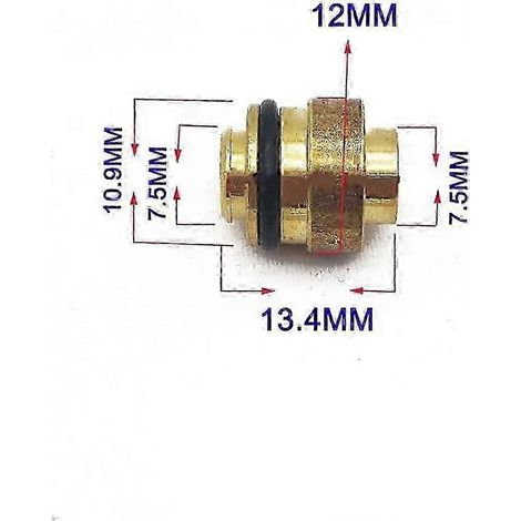 Kit de siège d'aiguille flottante pour carburateur compatible avec Kawasaki ZX400 ZXR400, 4 pièces