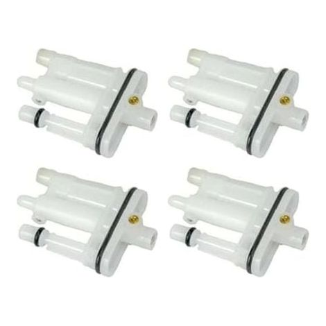 Juego de 4 inyectores de carburador - Repuestos para motores BRIGGS & STRATTON - Piezas originales 592800, 592803, 596522, 597547 (1/4)