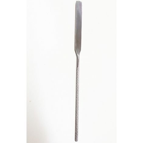 TrAdE Shop Traesio - Spatola Professionale In Acciaio Inox Stendicera Dritto Spalmacera Depilazione -