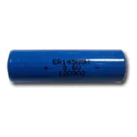 Batteria al litio Er6c - aa 3,6v mod 14505 2600mah ø14,5x50,5mm