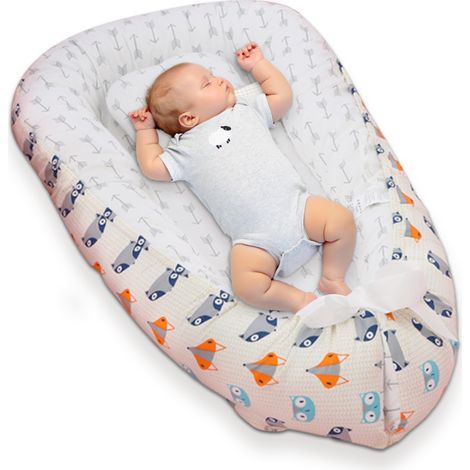 1 lit bébé en coton, portable et démontable, adapté aux nouveau-nés, environnement naturel, usage intérieur (1/5)