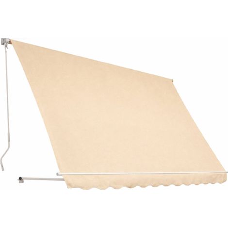 TENDA DA SOLE A CADUTA 2X2,50MT BEIGE