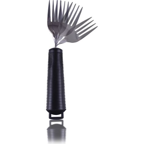 Fourchette pliable Aidapt VM911, Section flexible pour permettre à l'extrémité de la fourche d'être pliée à n'importe quel angle (1/4)