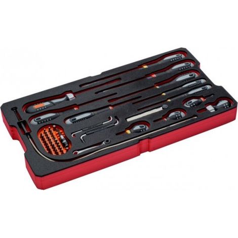 BAHCO - Jeu de tournevis, module pour 4750RCHDW01 Caisse rigide à usage intensif - 48 pc